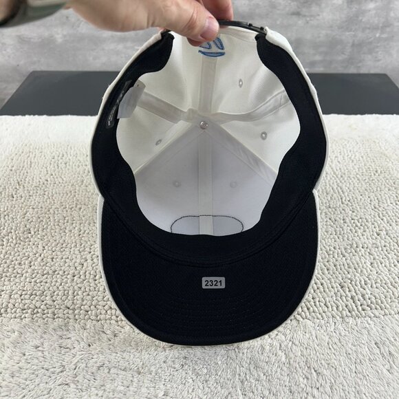 Taylor Made Sim2 Snapback Golf Hat OSFA Driver Launch Golfing Patch Cap White - Picture 6 of 8